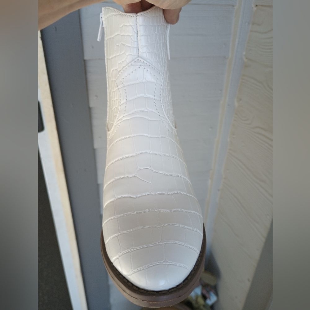 White Booties - Picture 7 of 7